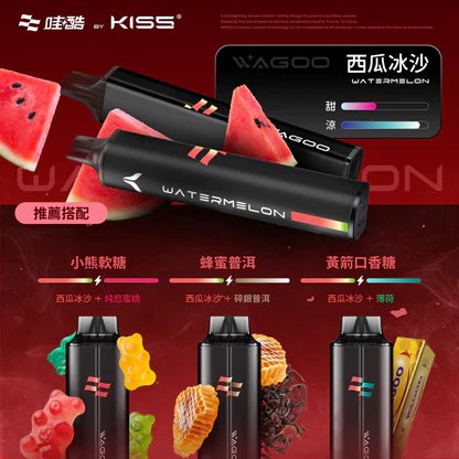 WAGOO KIS5 哇酷 6500口雙芯黑科技 獨家磁吸自由混搭78種口味 極致順滑霧化體驗 保證不漏油 台灣現貨秒發 - 图片 6