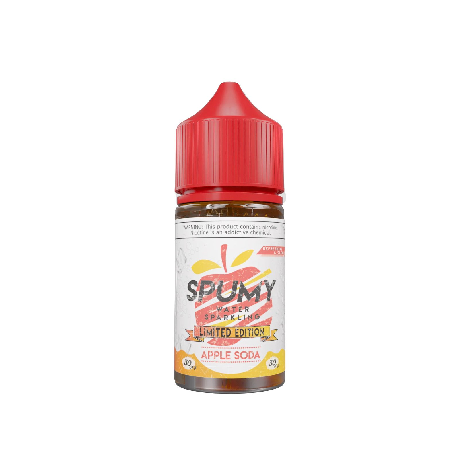 SPUMY 蘇打系列 美系油特有濃郁氣泡感 30mg 丁鹽帶來的微醺擊喉感 30ml 大容量暢吸不間斷 清新不膩口調香工藝 全台現貨秒發 - 图片 2