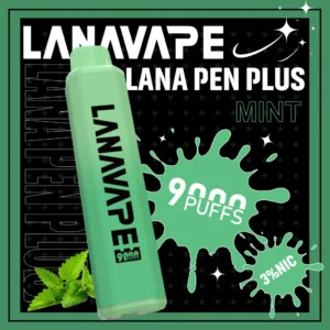 LANA PEN PLUS 9000口 拋棄式 15ml 澎湃油量 3%尼古丁鹽黃金配比 極速Type-C快充 650mAh巔峰續航拋棄式 全台現貨秒發 - 图片 5