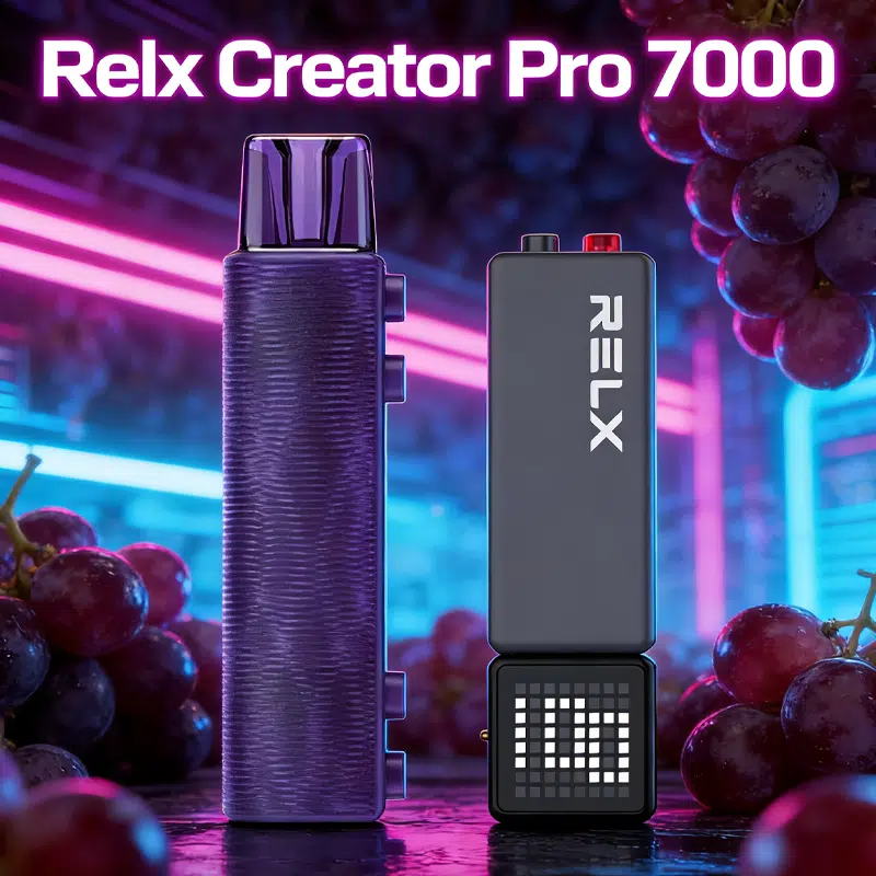 RELX 悅刻 Creator積木 7000口 拋棄式套裝 內含主機 6ml儲油倉 3%高濃度丁鹽滿足感 極速Type-C快充 巔峰續航拋棄式 全台現貨秒發 - 图片 9